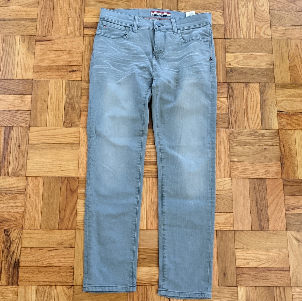 Tommy Hilfiger Light Gray Slim Jeans 31x30